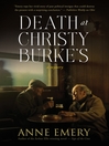 Cover image for Death at Christy Burke's